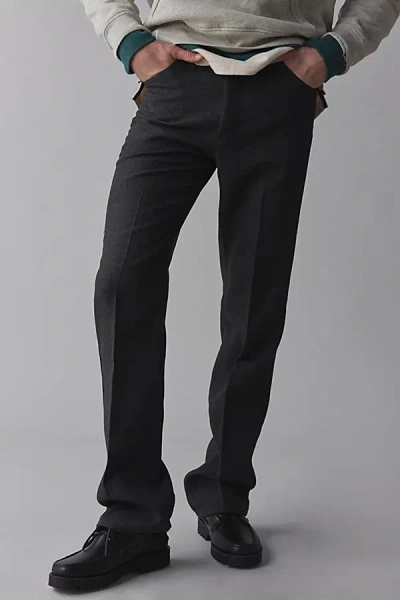 Wrangler Wrancher Bootcut Pant In Heather Black, Men's At Urban Outfitters In Heather Black