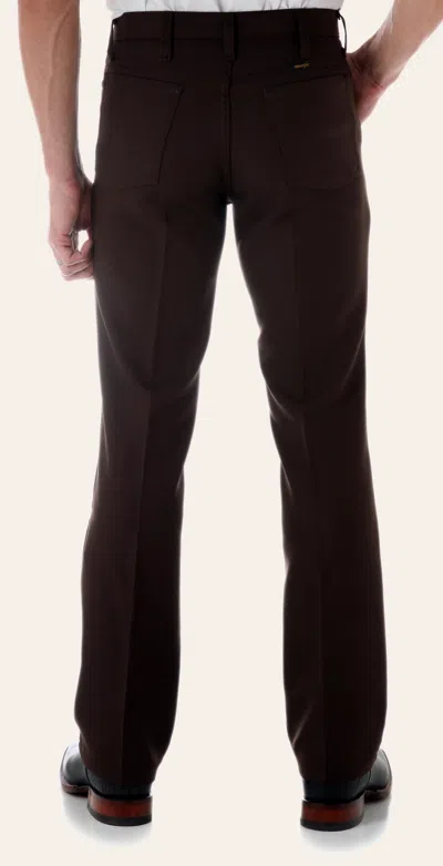 Wrangler Wrancher Men's Brown Dress Pants In Multi