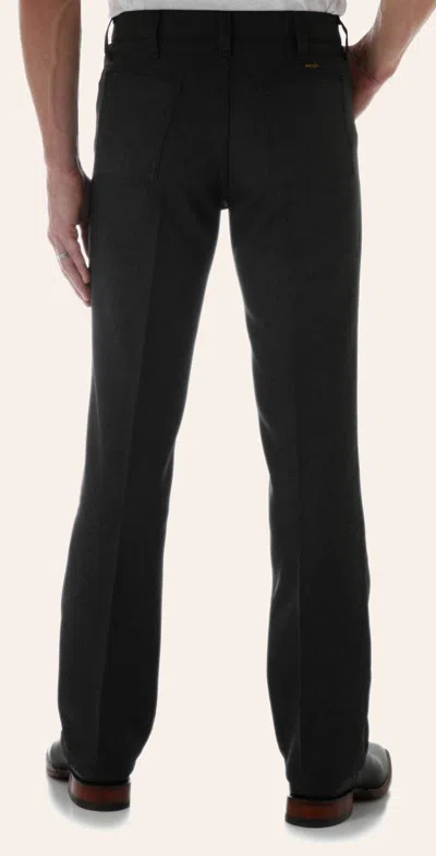 Wrangler Wrancher Men's Heather Black Dress Pants