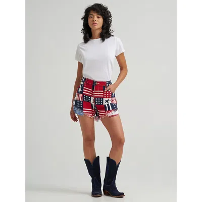 Wrangler ® X 250 Years Of America Reworked Short In Stars Stripes In Multi