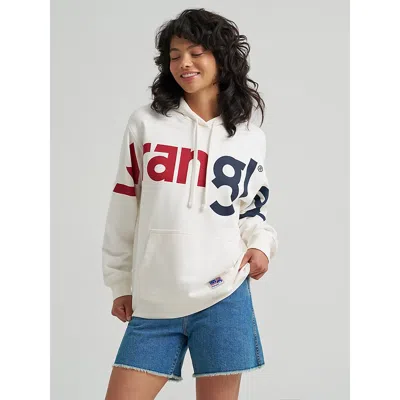 Wrangler ® X 250 Years Of America Wide Open Spaces Logo Hoodie In White