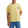 Wrangler X Coors® Embroidered Logo T-shirt In Yellow