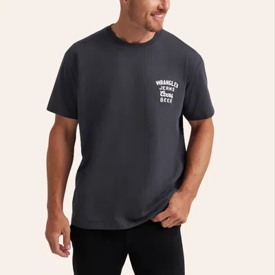 Wrangler X Coors Logo T-shirt In Black