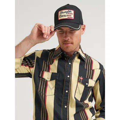 Wrangler X Coors Rope Cap In Black
