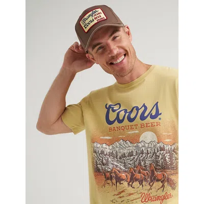 Wrangler X Coors Rope Cap In Brown