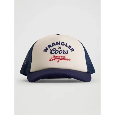Wrangler X Coors Served Everywhere Cap In Navy In Blue