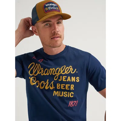 Wrangler X Coors Twill Patch Cap In Brown