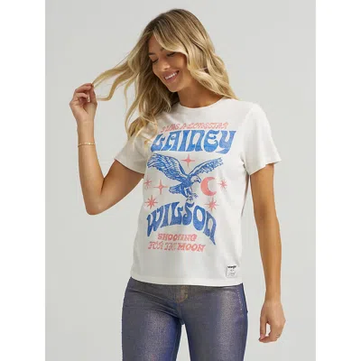 Wrangler X Lainey Wilson Lonestar Reg Fit Tee In White