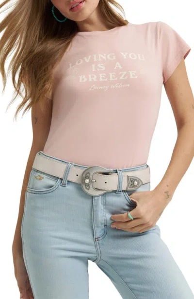 Wrangler X Lainey Wilson Shrunken Graphic T-shirt In Pattern