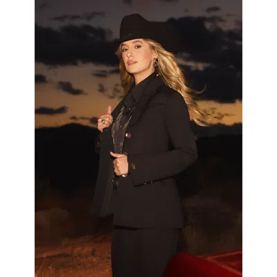 Wrangler X Lainey Wilson Wrancher Blazer In Black
