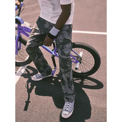 Wrangler X Stranger Things Mike/lucas Pant In Camo In Multi