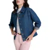 Wrangler X Stranger Things Nancy Denim Jacket In Blue