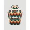 Wrangler Zig Zag Print Backpack In Multi In Multi