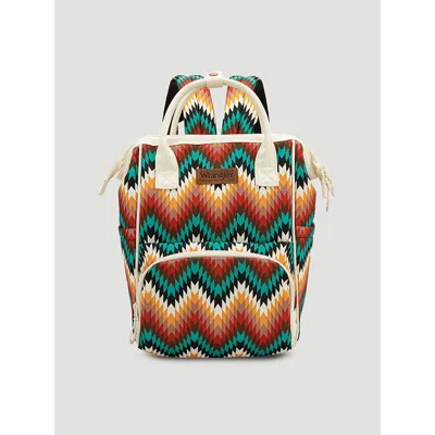 Wrangler Zig Zag Print Backpack In Multi