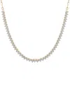 Wrapped Diamond 16" Collar Necklace (1 Ct. T.w.), Created For Macy's In Gold