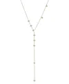 Wrapped Diamond Lariat Choker Necklace (1/4 Ct. T.w.) In 10k Gold, 14" + 2" Extender, Created For Macy's In Gold
