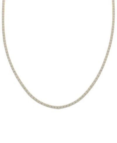Wrapped In Love Diamond 16" Collar Necklace (2 Ct. T.w.) In 14k Gold, Created For Macy's