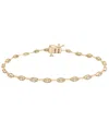 Wrapped In Love Diamond Bracelet (1/2 Ct. T.w.) In 14k Yellow Gold In Gold