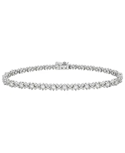 Wrapped In Love Diamond Bracelet (2 Ct. T.w.) In Sterling Silver