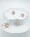 Wrapped In Love Diamond Flower Cluster Ring Pendant Necklace Earrings Collection In 14k Gold Exclusively At Macys In Gold