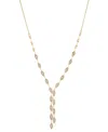 Wrapped In Love Diamond Long Drop 17" Necklace (1/2 Ct. T.w.) In 14k Gold, Exclusively At Macy's