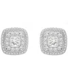 Wrapped In Love Diamond Stud Earrings (1 Ct. T.w.) In 14k White Gold, Macy's Exclusive In Gold