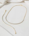 Wrapped In Love Diamond Zigzag Cluster Link Bracelet Necklace Collection In 10k Gold Created For Macys In Yellow Gold