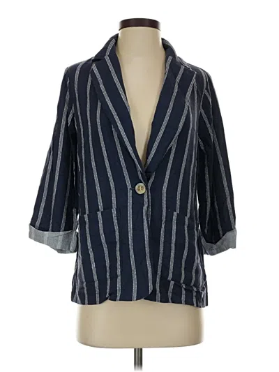 Pre-owned Wrapper Blazer Jacket In Blue