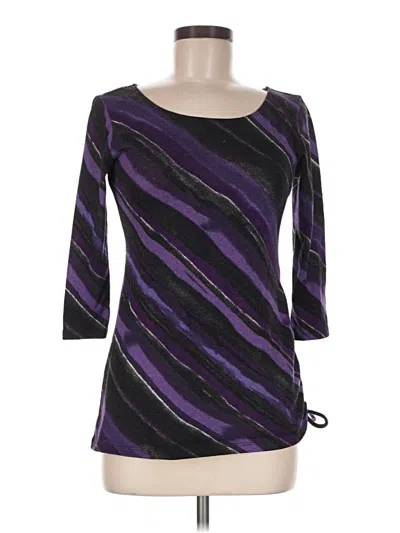Pre-owned Wrapper Cardigan Sweater In Purple