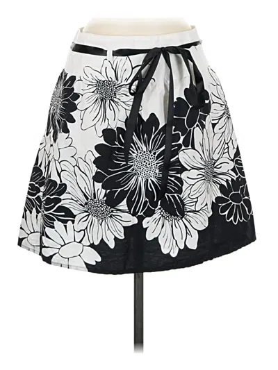 Pre-owned Wrapper Casual Skirt In Black