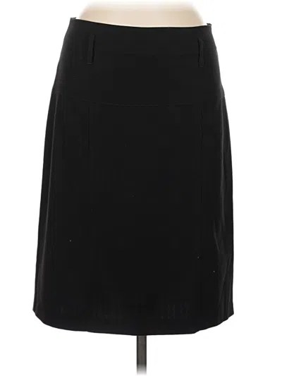 Pre-owned Wrapper Casual Skirt In Black