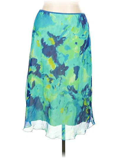 Pre-owned Wrapper Casual Skirt In Green