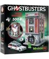 Wrebbit Ghostbusters Firehouse Headquarters 3d Puzzle, 500 Pieces In Multi