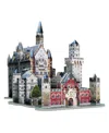 Wrebbit Neuschwanstein Castle 3d Puzzle- 890 Pieces In White