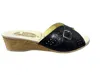 Wörishofer Women's 251 Sandal In Black Leather In Black
