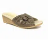 Wörishofer Women's 251 Sandals In Bronze Snake In Multi