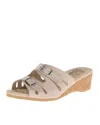 Wörishofer Women's Lima Sandal In Beige In Beige