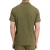 Wrk W.r.k Crinkle Camp Shirt In Green