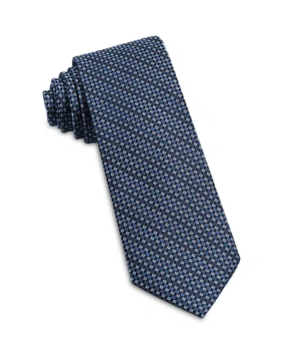 Wrk Neat Dot Silk Tie In Purple