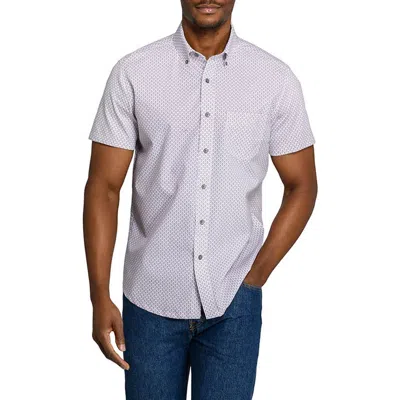 Wrk W.r.k Raindrop Reworked Button Down Shirt In Black