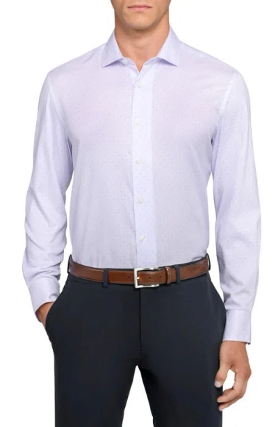 Wrk W.r.k Reworked Slim Fit Cotton Dress Shirt In Multi