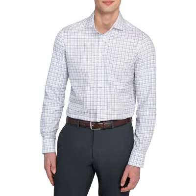 Wrk W.r.k Slim Fit Plaid Reworked Dress Shirt In Multi