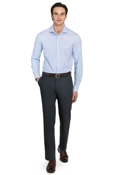 Wrk W.r.k Slim Fit Plaid Reworked Dress Shirt In Multi