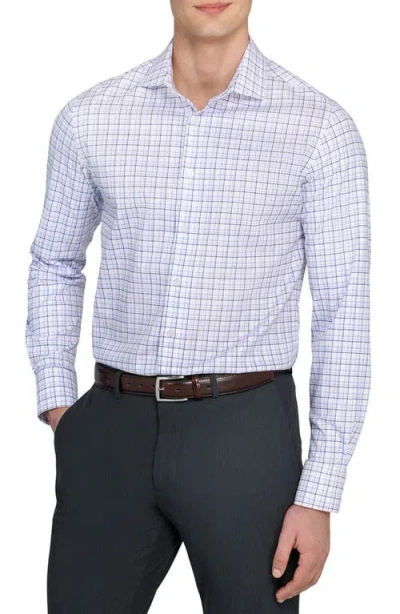 Wrk W.r.k Slim Fit Plaid Reworked Dress Shirt In Multi