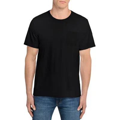 Wrk W.r.k Solid Reworked Slim Fit T-shirt In Black