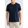 Wrk W.r.k Solid Reworked Slim Fit T-shirt In Blue