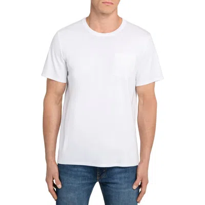 Wrk W.r.k Solid Reworked Slim Fit T-shirt In White