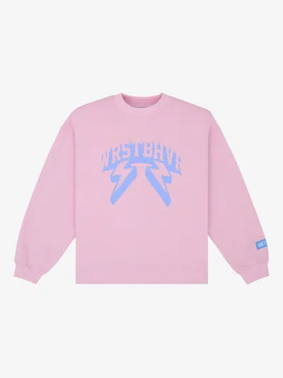 Wrstbhvr Blizzard Sweatshirt In Pink