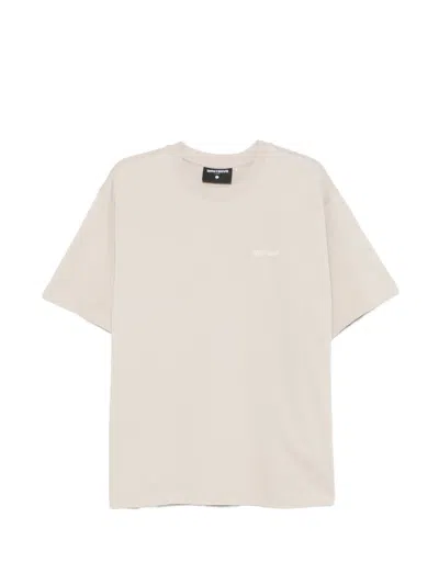 Wrstbhvr Cassian Logo-print T-shirt In Neutral