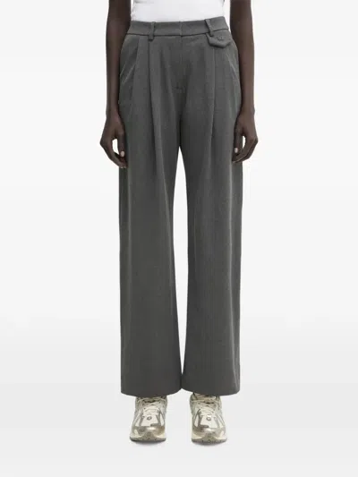 Wrstbhvr Dorea Pleated Trousers In Gray